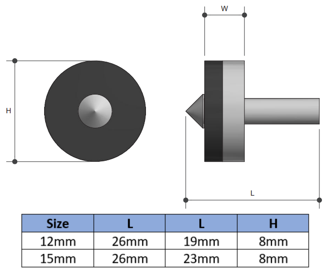 Nylon Jumper Valve Tap - Drawing